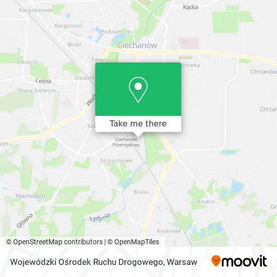 Wojewódzki Ośrodek Ruchu Drogowego map