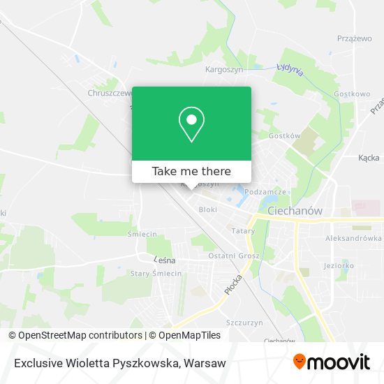 Exclusive Wioletta Pyszkowska map