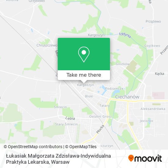 Łukasiak Małgorzata Zdzisława-Indywidualna Praktyka Lekarska map