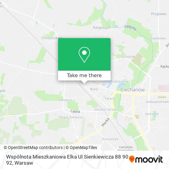 Wspólnota Mieszkaniowa Elka Ul Sienkiewicza 88 90 92 map