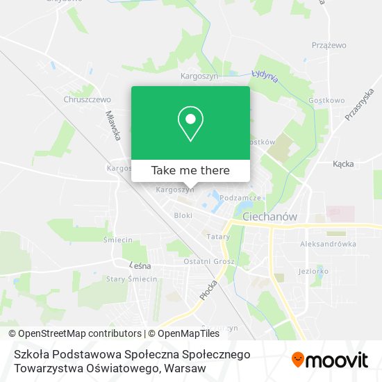 Szkoła Podstawowa Społeczna Społecznego Towarzystwa Oświatowego map