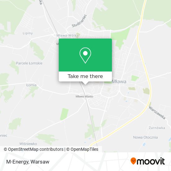 M-Energy map