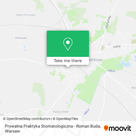 Prywatna Praktyka Stomatologiczna - Roman Buda map