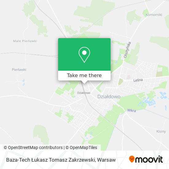 Baza-Tech Łukasz Tomasz Zakrzewski map