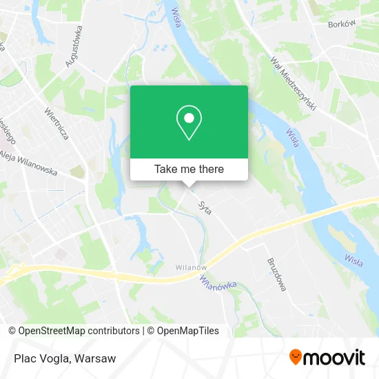 Plac Vogla map