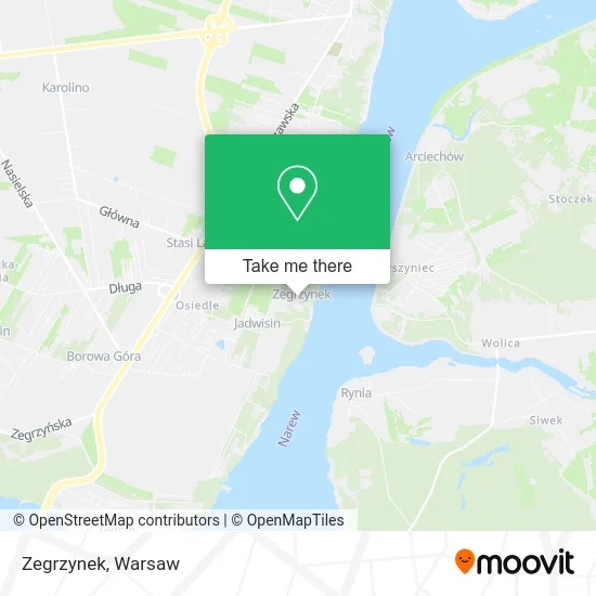 Карта Zegrzynek