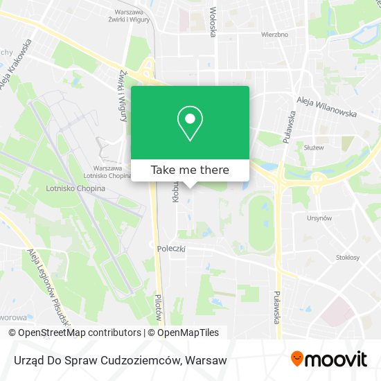 Urząd Do Spraw Cudzoziemców map