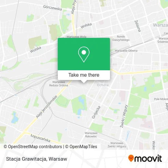 Stacja Grawitacja map
