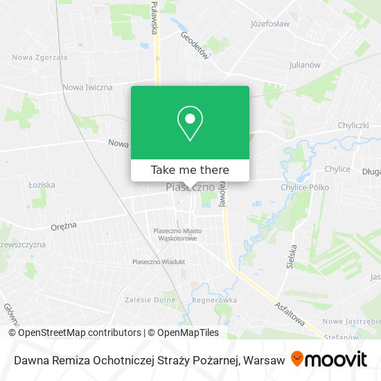 Dawna Remiza Ochotniczej Straży Pożarnej map