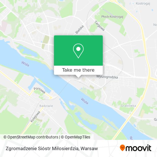 Zgromadzenie Sióstr Miłosierdzia map