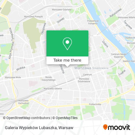 Galeria Wypieków Lubaszka map