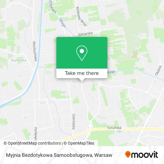 Myjnia Bezdotykowa Samoobsługowa map