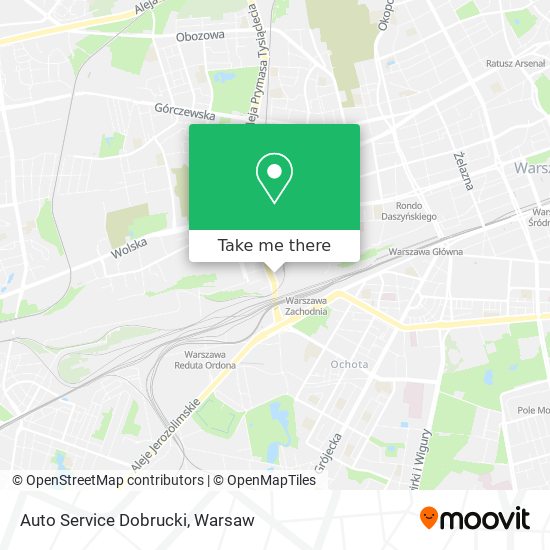 Auto Service Dobrucki map