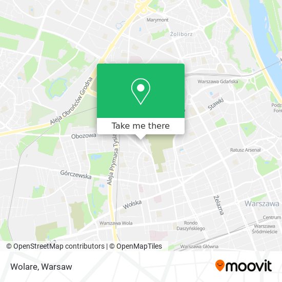 Wolare map