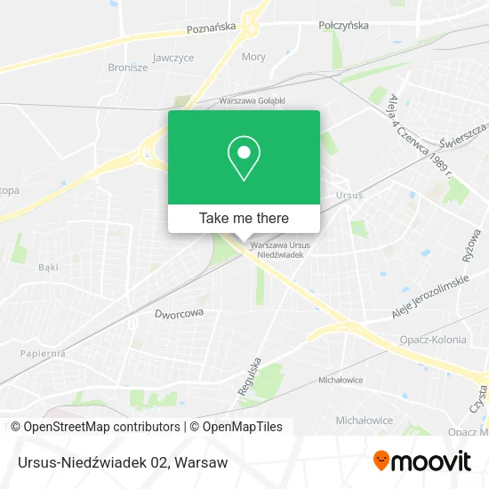 Ursus-Niedźwiadek 02 map