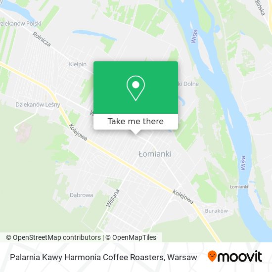 Palarnia Kawy Harmonia Coffee Roasters map