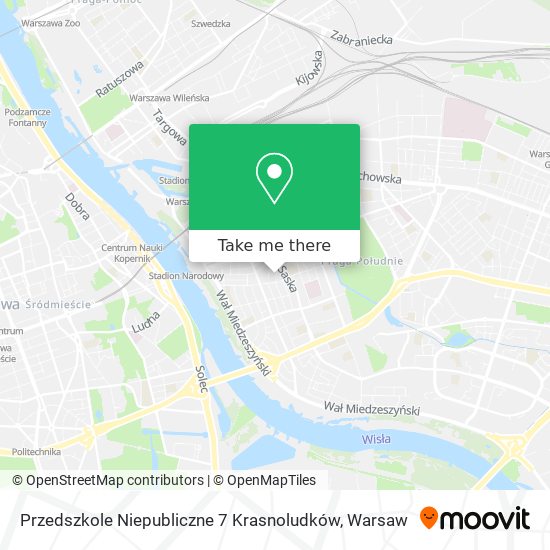 Карта Przedszkole Niepubliczne 7 Krasnoludków