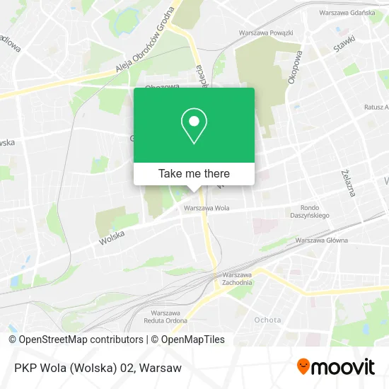 PKP Wola (Wolska) 02 map