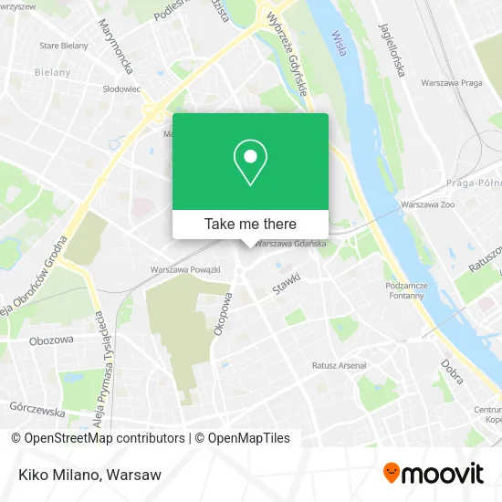 Kiko Milano map