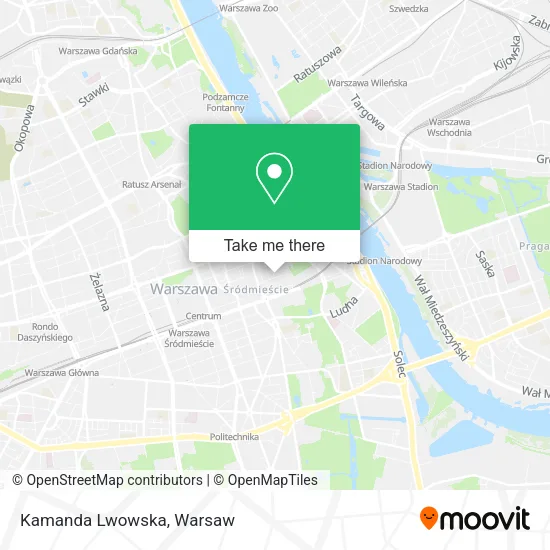 Kamanda Lwowska map