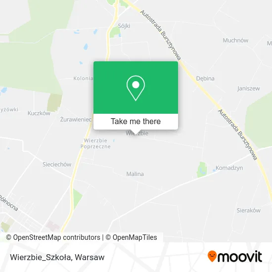 Карта Wierzbie_Szkoła