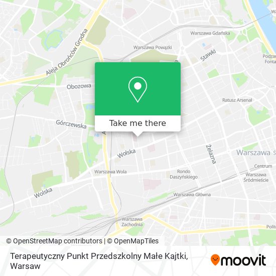 Terapeutyczny Punkt Przedszkolny Małe Kajtki map