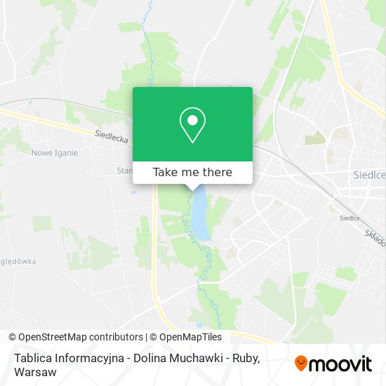 Tablica Informacyjna - Dolina Muchawki - Ruby map