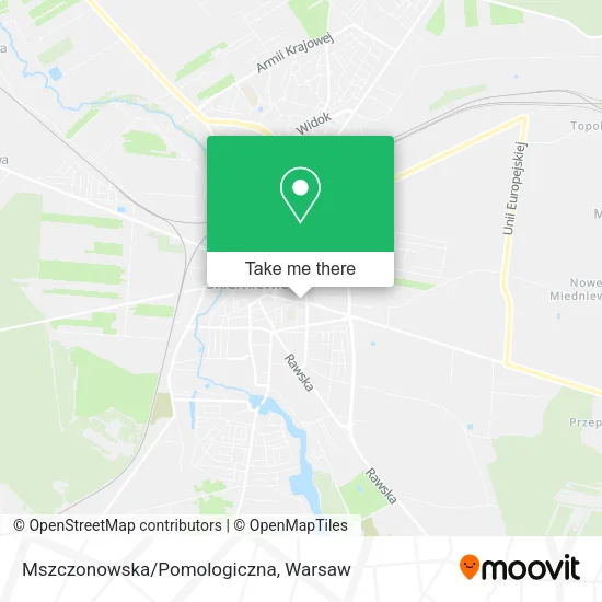 Карта Mszczonowska/Pomologiczna