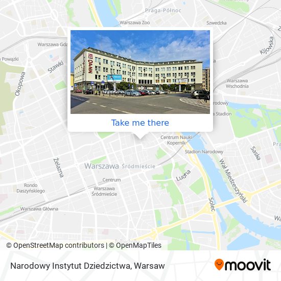 Narodowy Instytut Dziedzictwa map