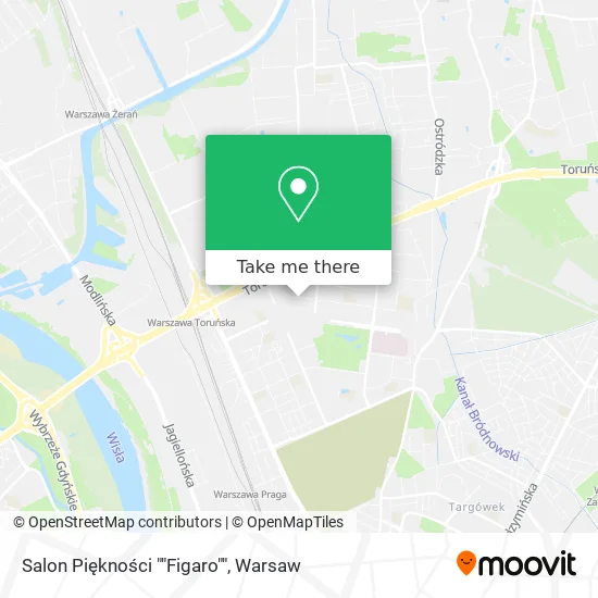 Карта Salon Piękności ""Figaro""