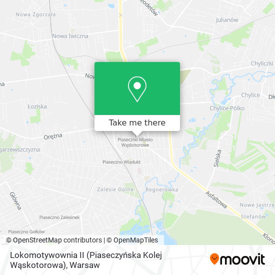 Lokomotywownia II (Piaseczyńska Kolej Wąskotorowa) map