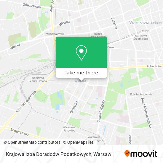 Krajowa Izba Doradców Podatkowych map