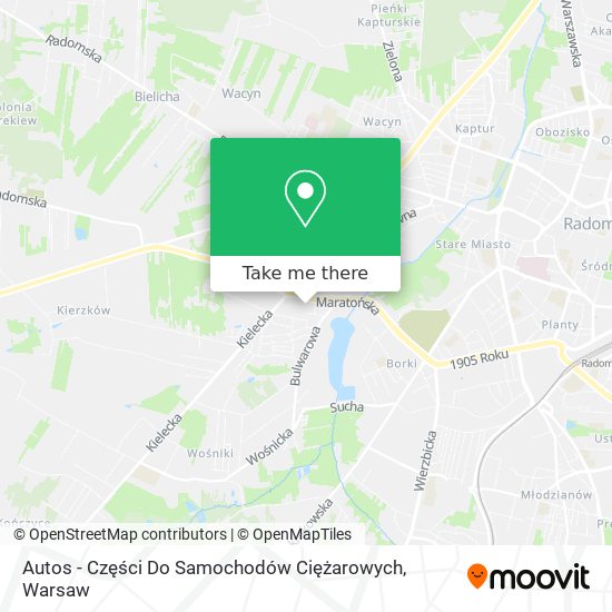 Autos - Części Do Samochodów Ciężarowych map