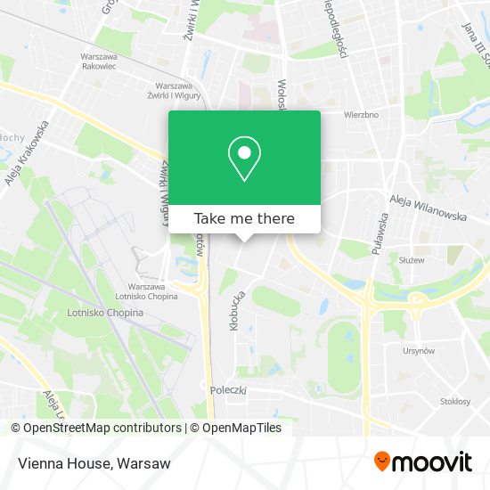 Vienna House map