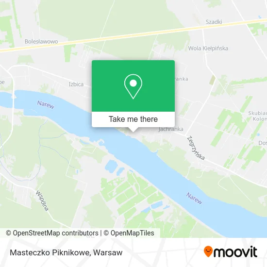 Карта Masteczko Piknikowe