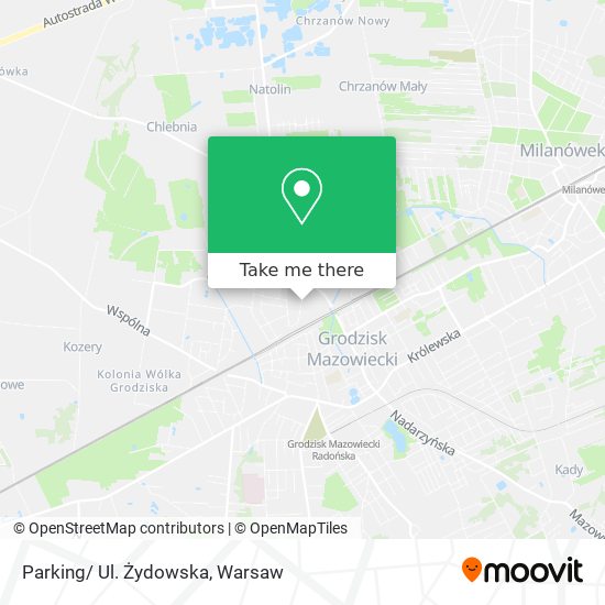 Parking/ Ul. Żydowska map