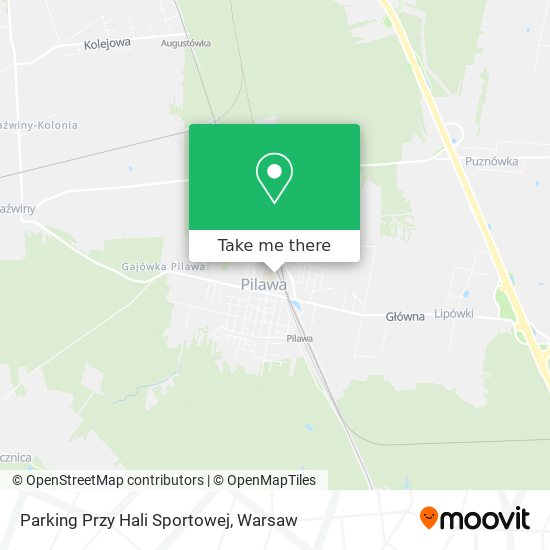 Parking Przy Hali Sportowej map