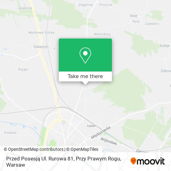 Przed Posesją Ul. Rurowa 81, Przy Prawym Rogu map