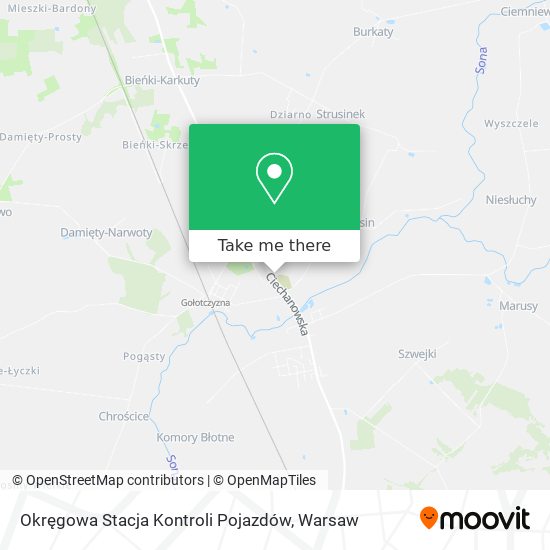 Okręgowa Stacja Kontroli Pojazdów map