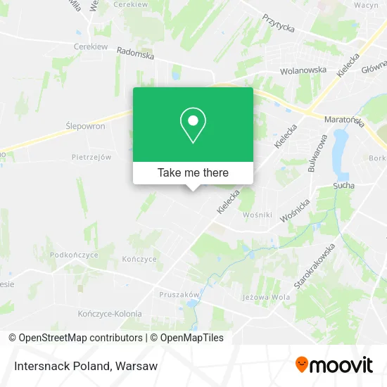 Карта Intersnack Poland