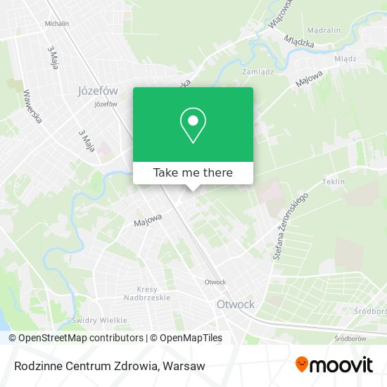 Rodzinne Centrum Zdrowia map