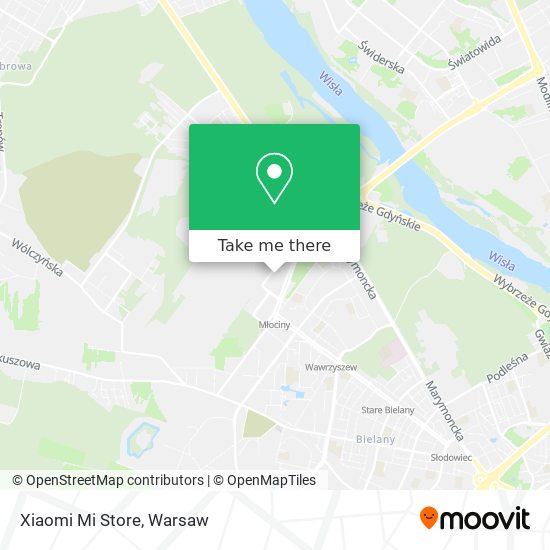 Xiaomi Mi Store map