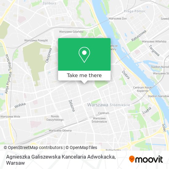 Agnieszka Galiszewska Kancelaria Adwokacka map