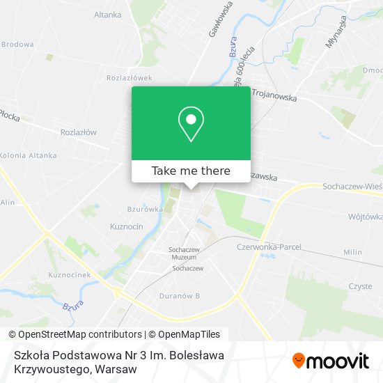 Szkoła Podstawowa Nr 3 Im. Bolesława Krzywoustego map