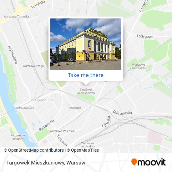 Карта Targówek Mieszkaniowy