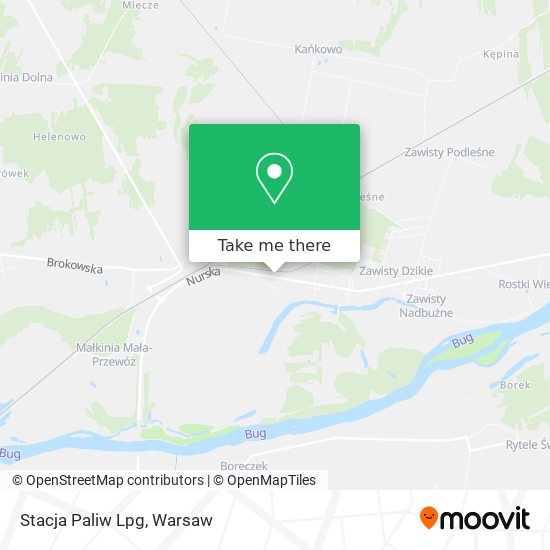 Stacja Paliw Lpg map