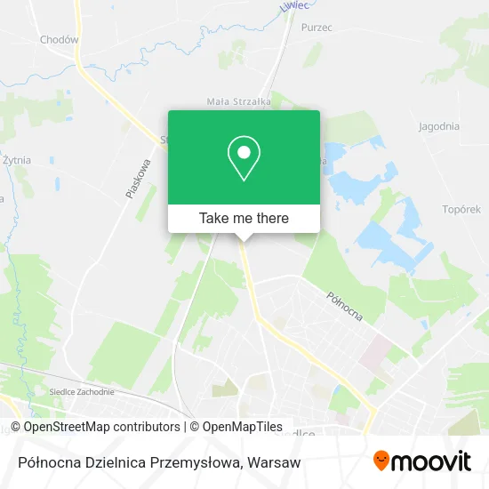 Północna Dzielnica Przemysłowa map