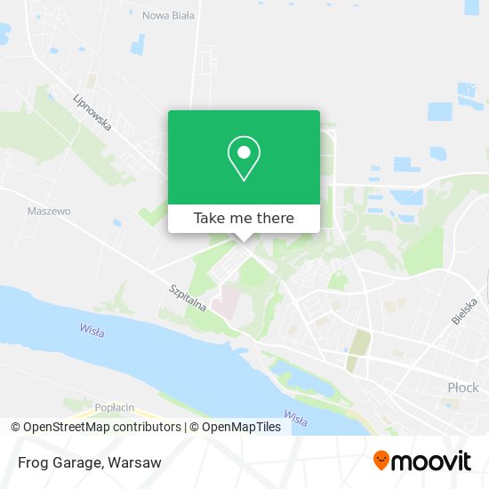 Frog Garage map