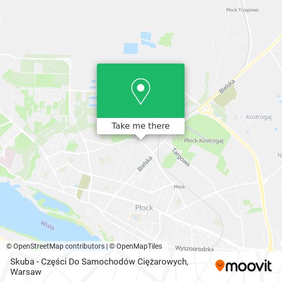 Skuba - Części Do Samochodów Ciężarowych map