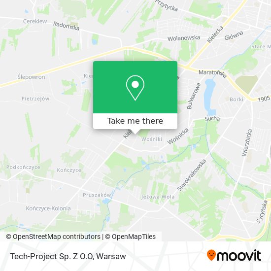 Tech-Project Sp. Z O.O map